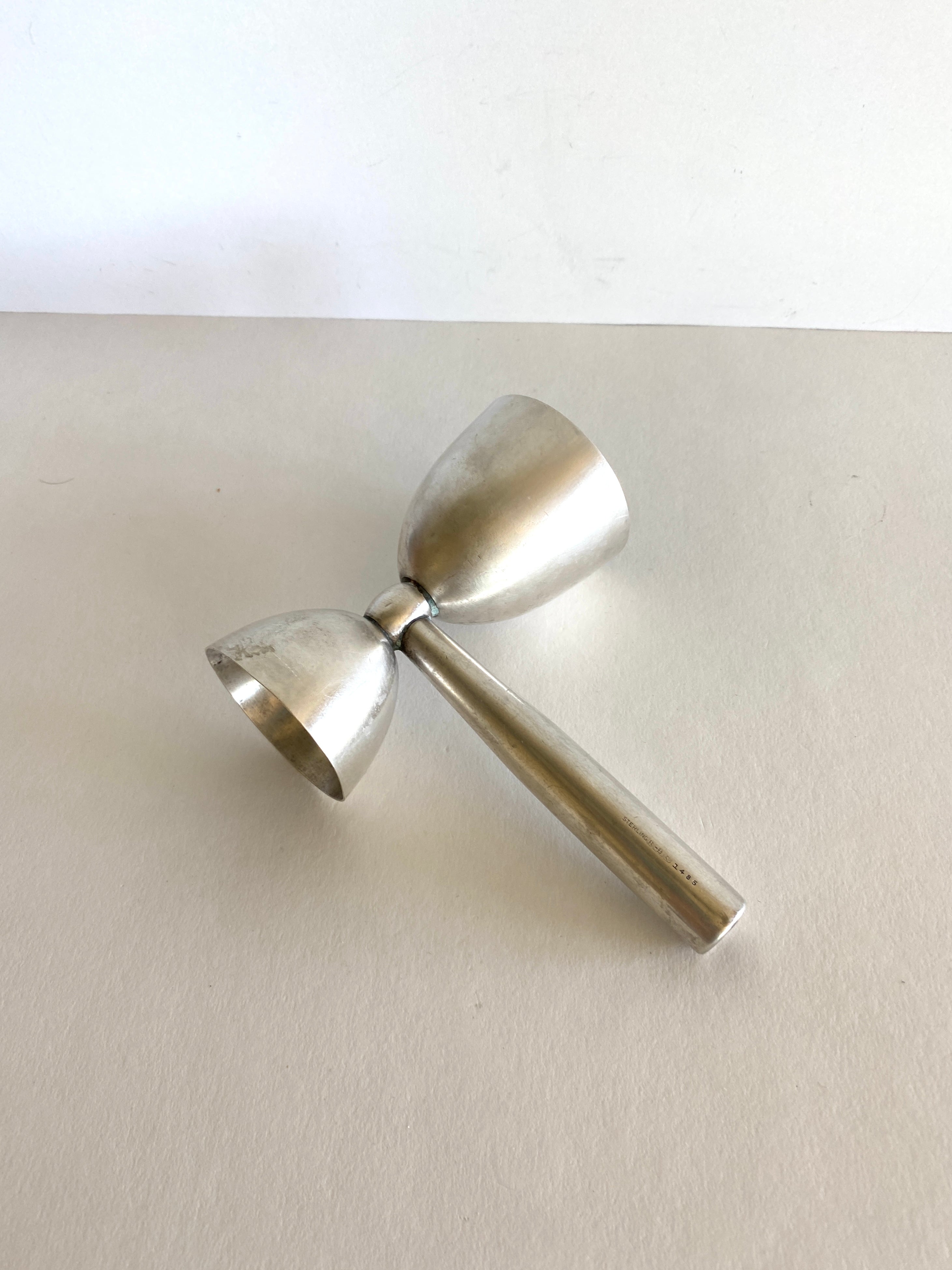 Vintage Sterling Silver Jigger Blackinton