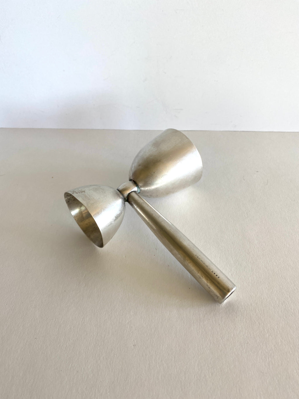 Vintage Sterling Silver Jigger Blackinton