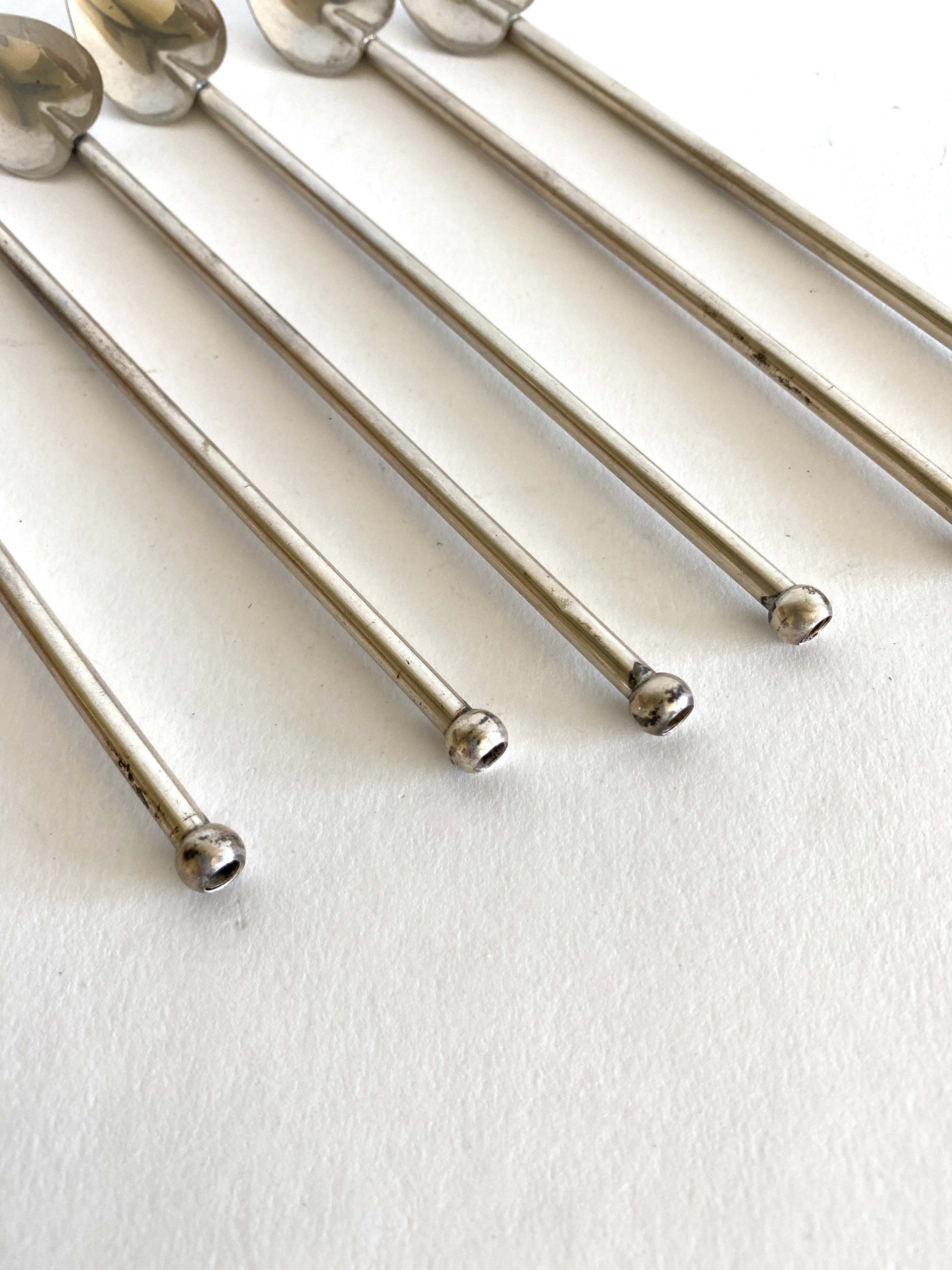 Vintage Sterling Silver Julep Spoons