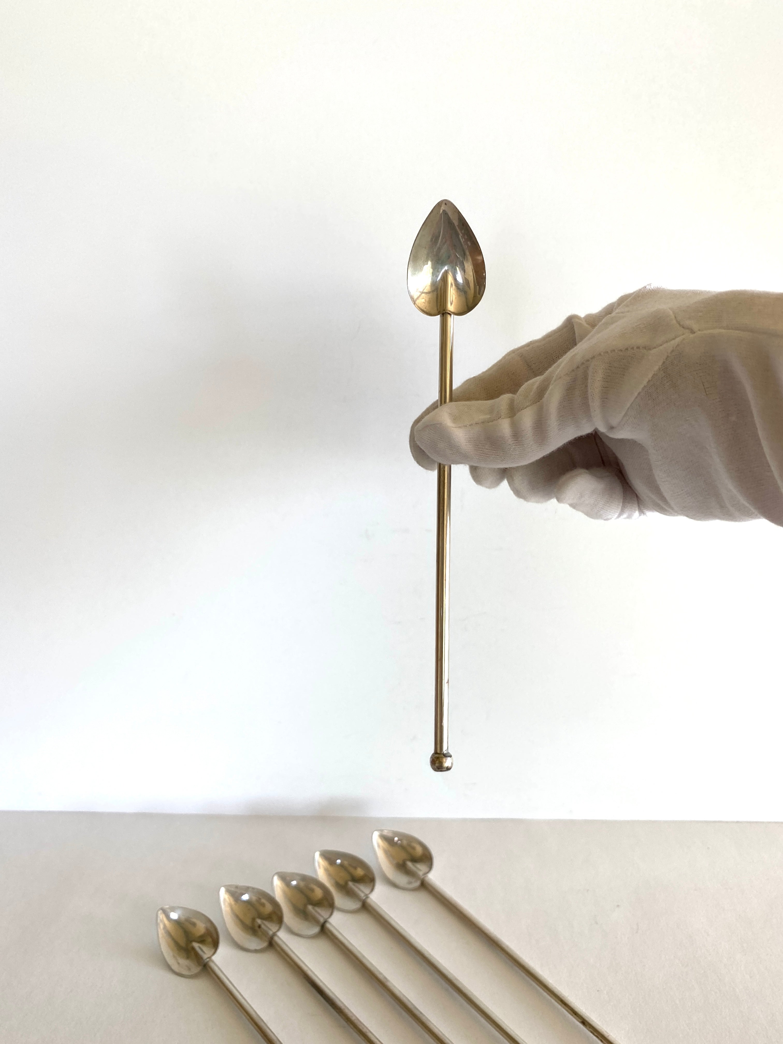 Vintage Sterling Silver Julep Spoons