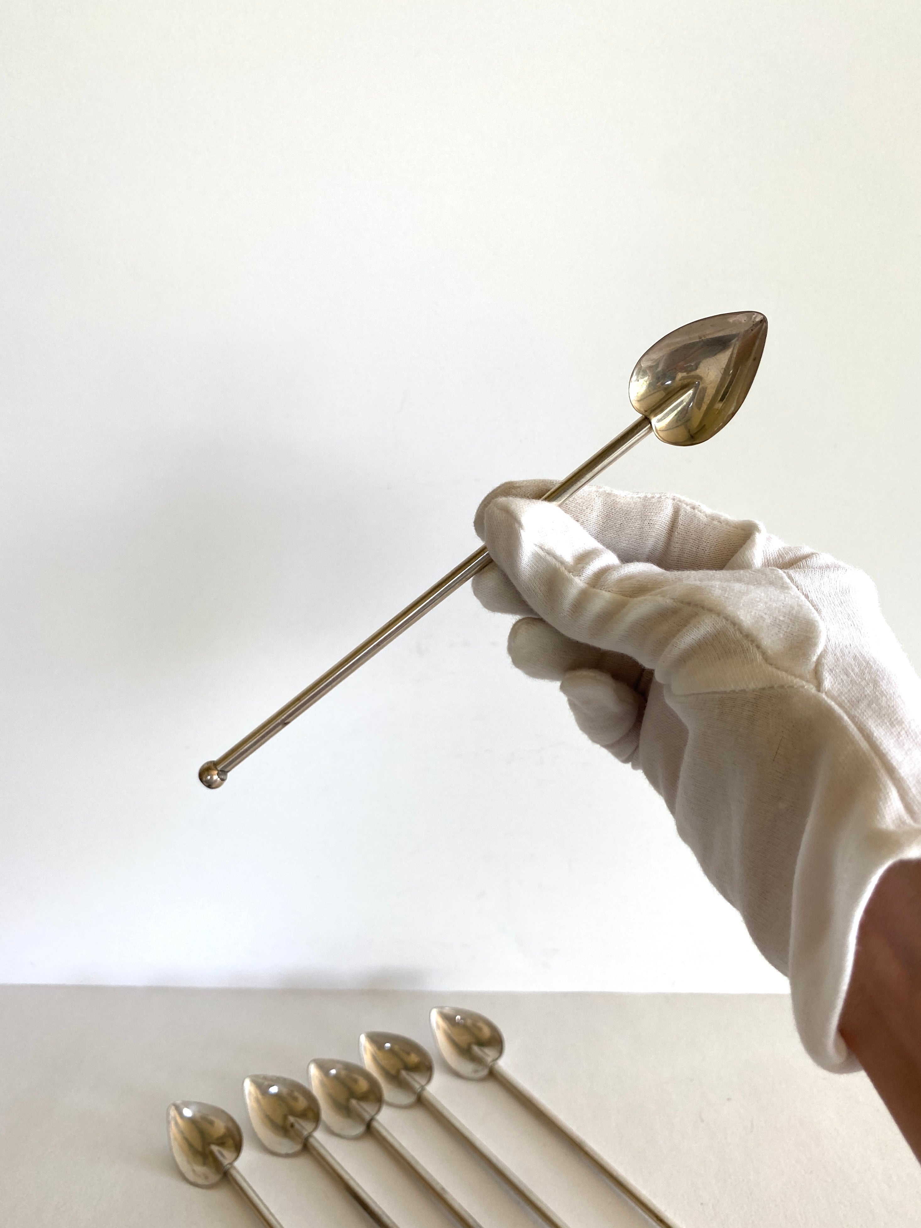 Vintage Sterling Silver Julep Spoons
