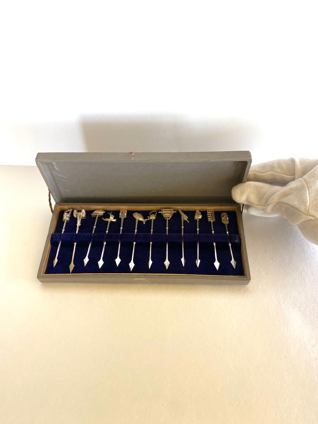 Vintage Sterling Silver Picks 1940s
