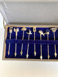 Vintage Sterling Silver Picks 1940s