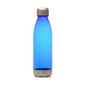 Revive 650ml plastic drinks bottle Silver lid and base