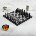 11 Inch Hand Carved Marble Chess Set Mexico - Sophisticate