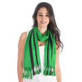 Scarf - Emerald Hummingbirds