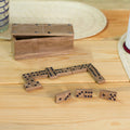 Brown Marble Domino Set from Mexico - Rise to the Challenge
