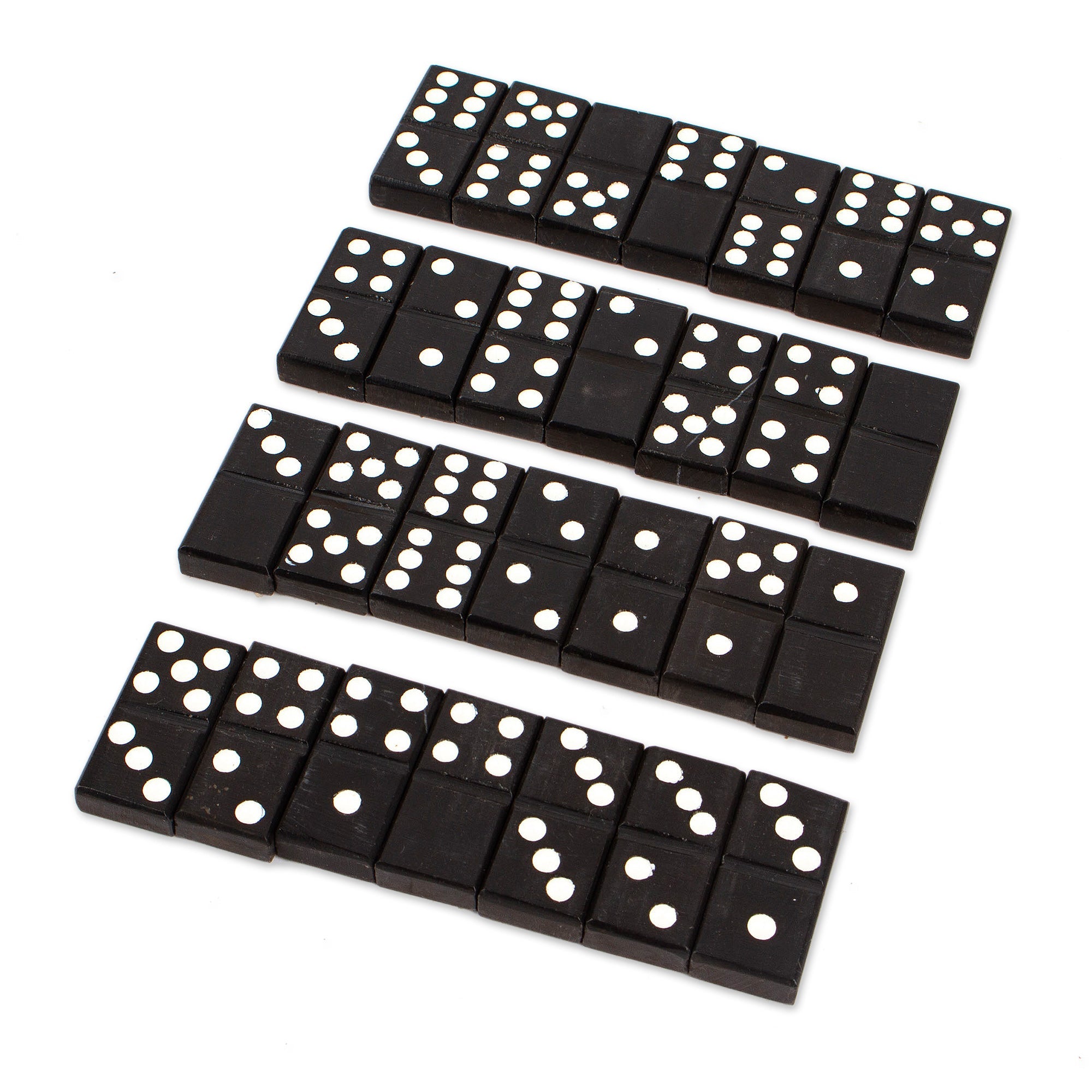 28-Piece Marble Domino Game With Storage Box Mexico - Mexican Family Night