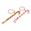 Glass Beaded Ornaments - Set of 2 - Lovely Canes