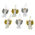 Ornaments - Set of 6 - Lacy Angels